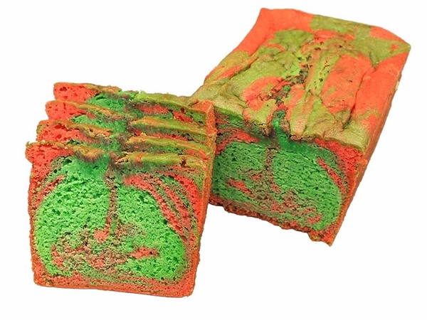 carnavalcake groen/rood